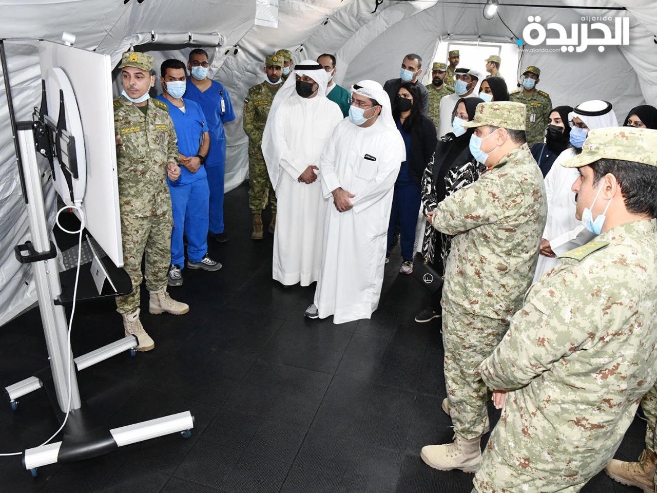 جانب من المباراة