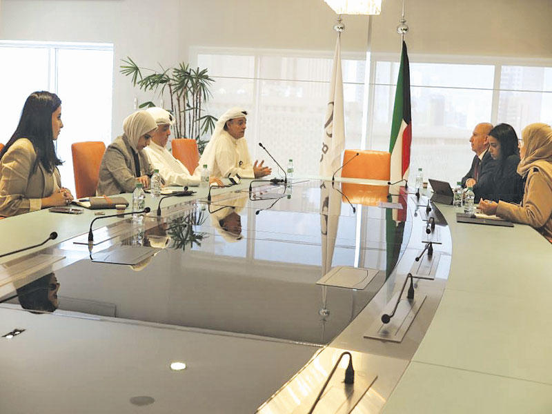 جانب من محادثات «الائتمان» و«البنك الدولي»