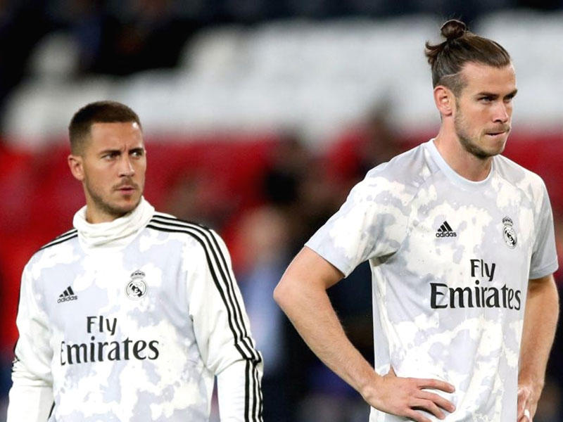  إيدن هازارد وغاريث بيل