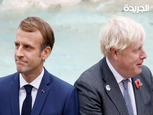 ماكرون وجونسون
