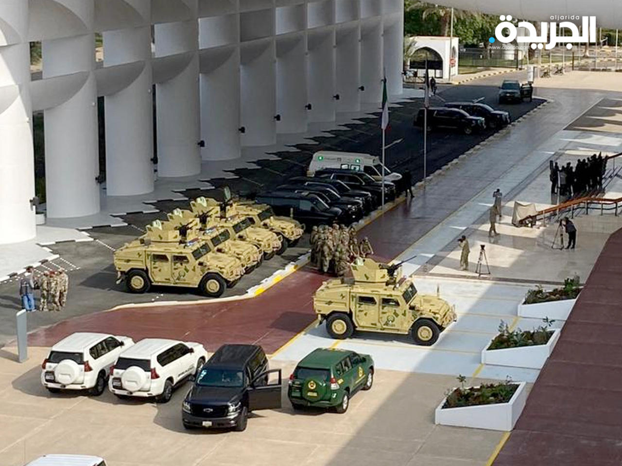 جانب من التمرين