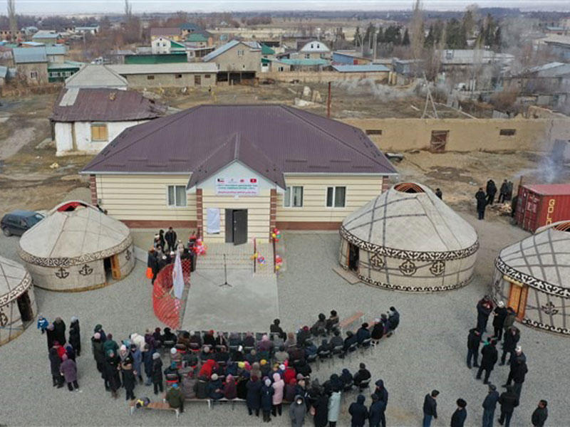 جمعية الرحمة العالمية تفتتح مركزاً صحياً في قرغيزياn