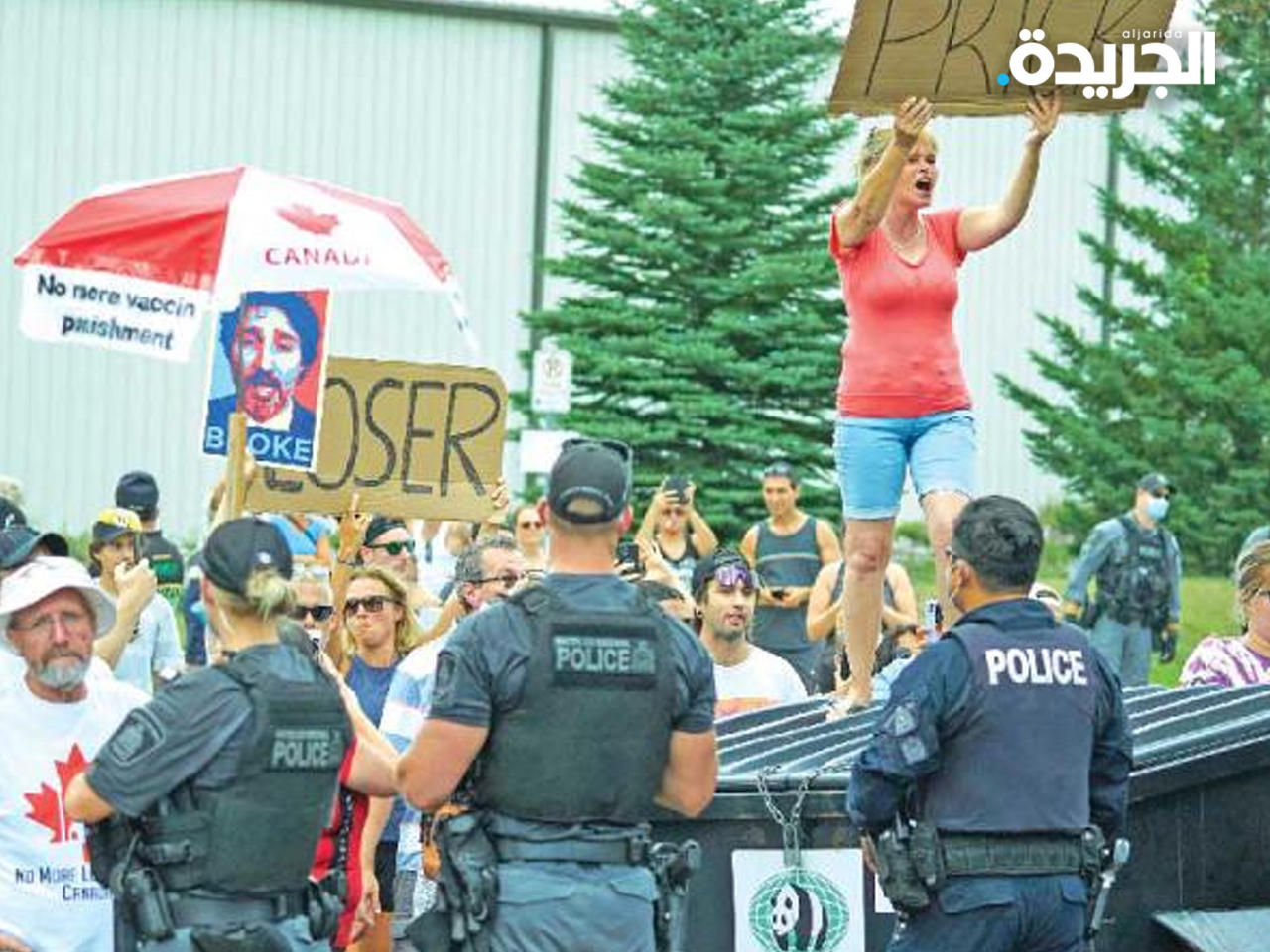 كندا: تشديد العقوبات بحق المتظاهرين المناهضين للتطعيم