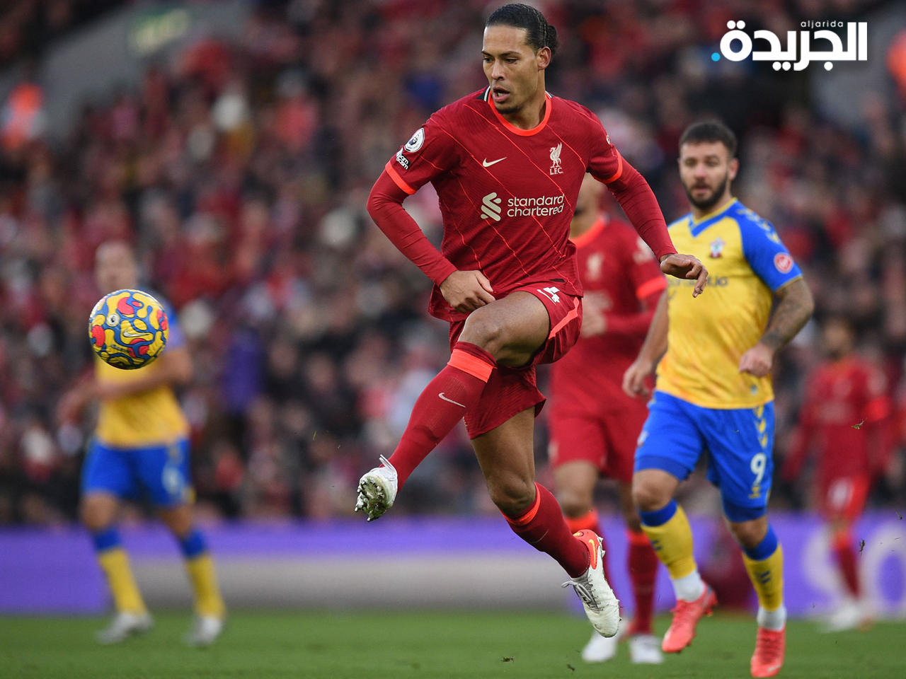 جانب من مباراة ليفربول