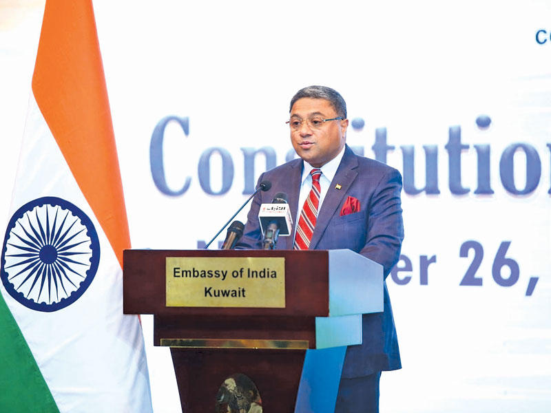 السفير الهندي لدى البلاد سيبي جورج 