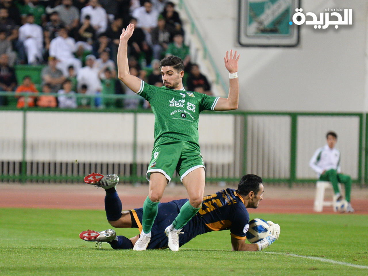 جانب من مواجهة الديربي