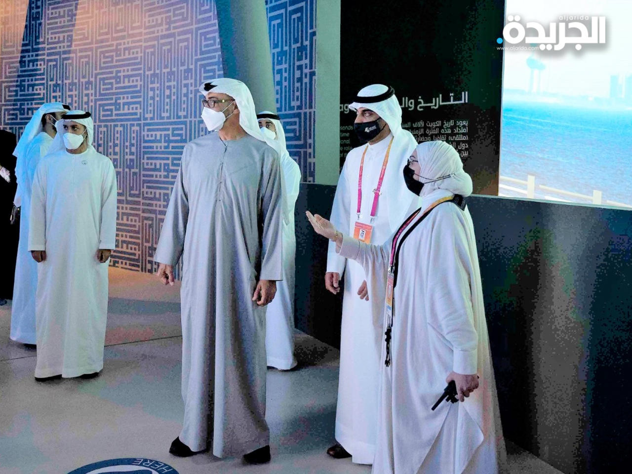 جانب من الزيارة