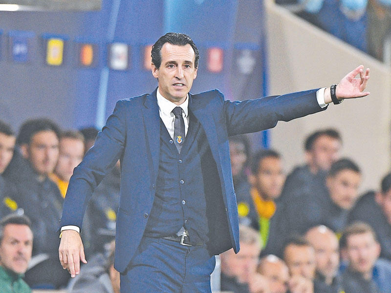 المدير الفني لفياريال أوناي إيمري