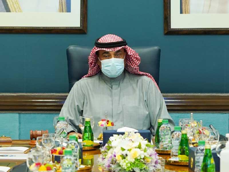 سمو الشيخ صباح خالد الحمد الصباح رئيس مجلس الوزراء يترأس اجتماع مجلس الوزراء الاستثنائي