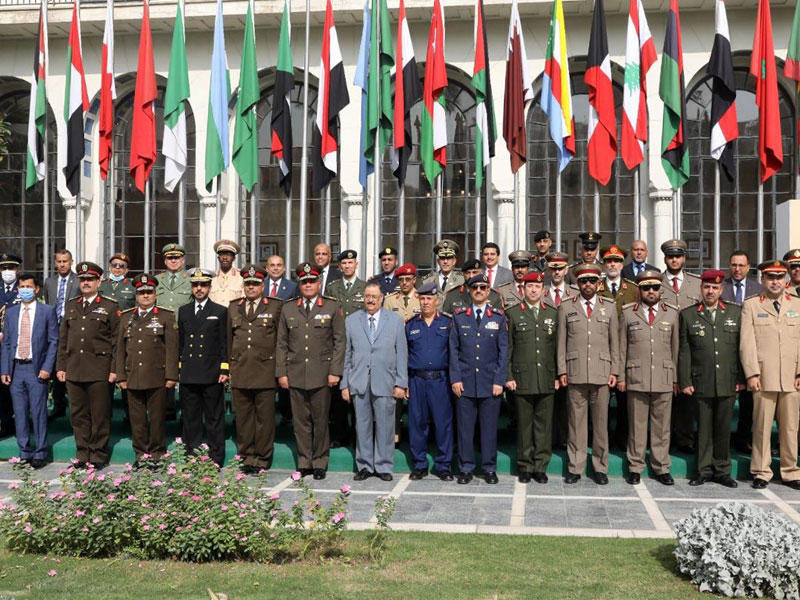 رؤساء هيئات التدريب فى القوات المسلحة العربيةn