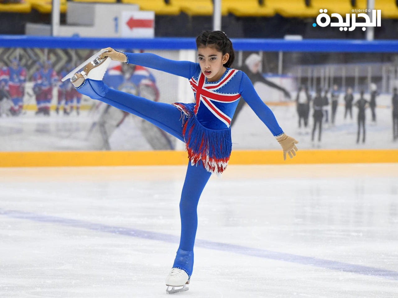 جانب من أداء الاعبات في البطولة