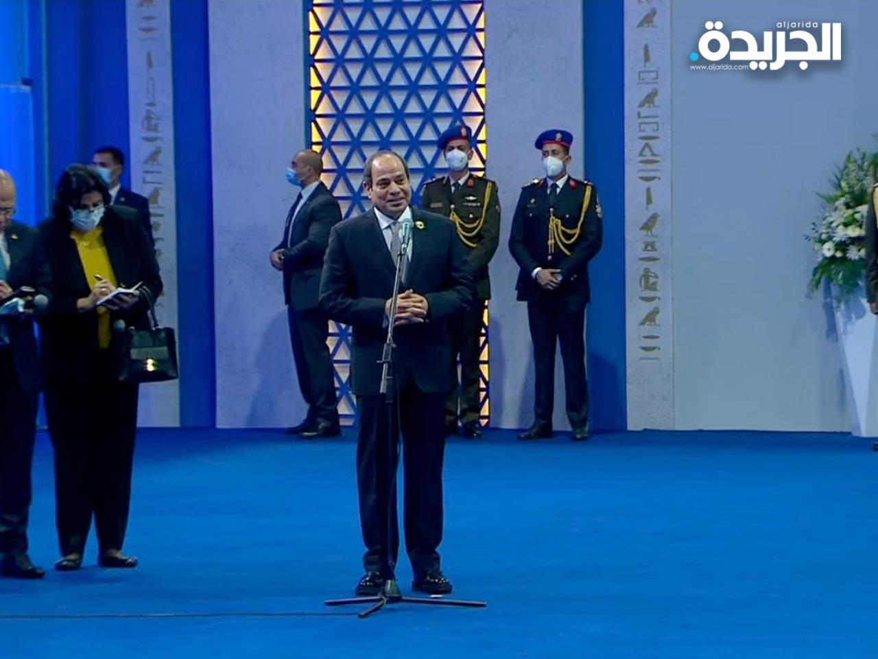 الرئيس المصري يدشن النسخة الثانية لمعرض «إيديكس 2021»