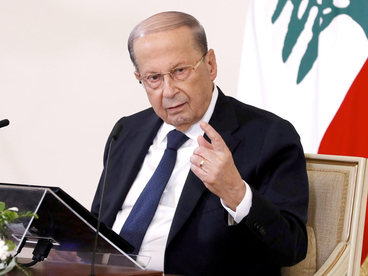 الرئيس اللبناني ميشال عون