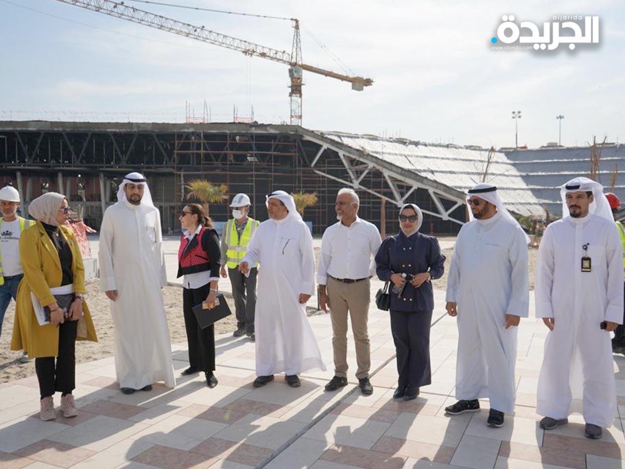 جانب من جولة البلدي في حديقة الشهيد