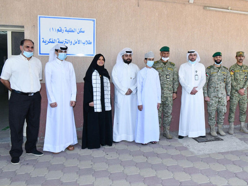 جانب من الزيارة