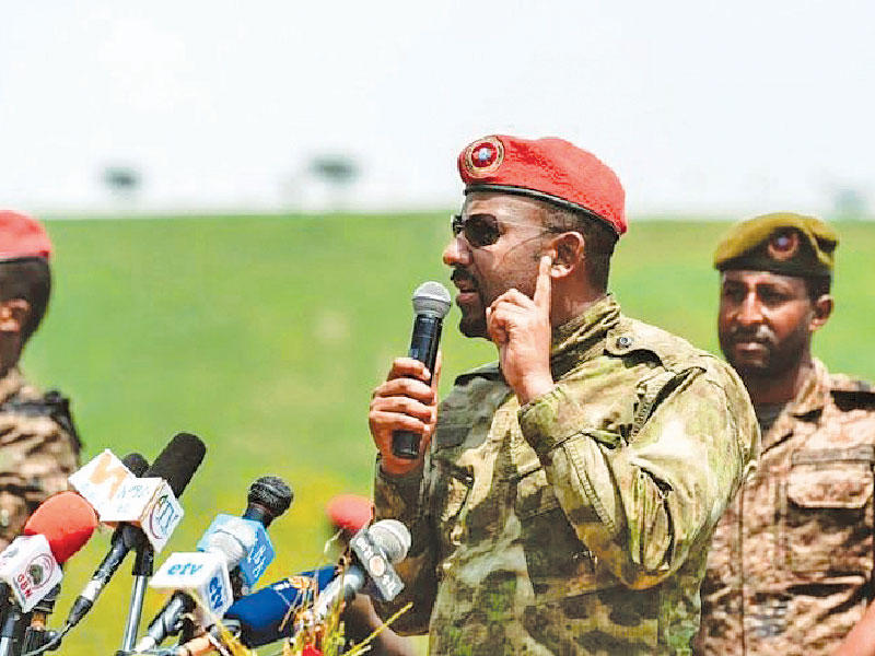 رئيس وزراء إثيوبيا آبي أحمد علي