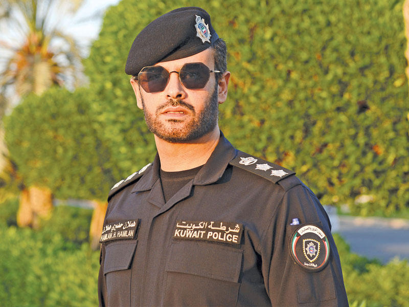 مدير ادارة دوريات شرطة النجدة في محافظة العاصمة العقيد هملان الهملان