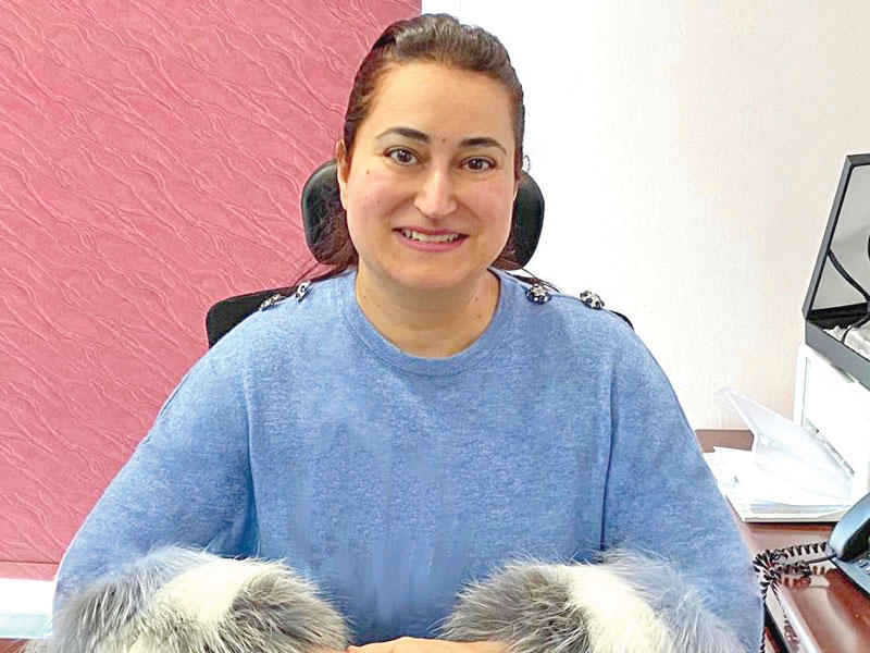 استشارية الجراحة العامة في مستشفى مبارك الكبير د. فاطمة خاجة 