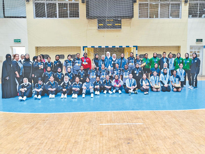 فريق كرة اليد بنادي القرين 