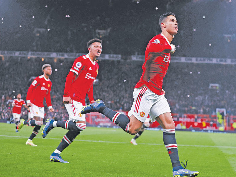 رونالدو نجم مانشستر يونايتد