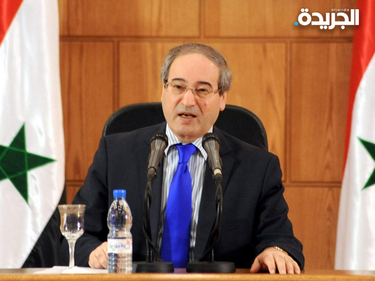 وزير الخارجية والمغتربين فيصل المقداد