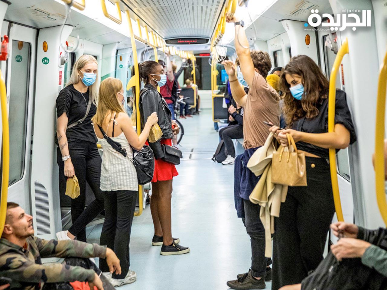 ركاب في أحد قطارات الدنمارك