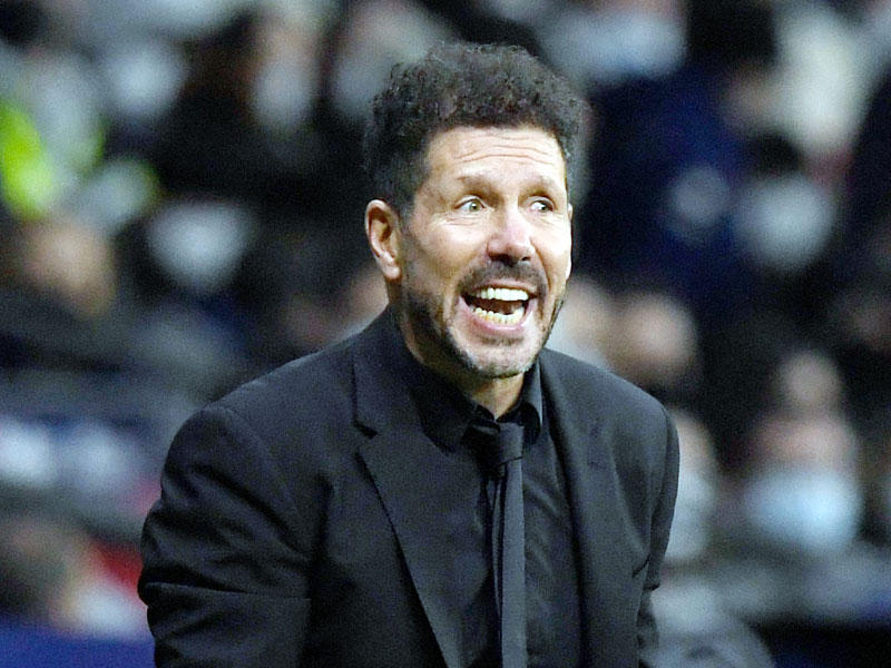 الأرجنتيني دييغو سيميوني مدرب أتلتيكو مدريد