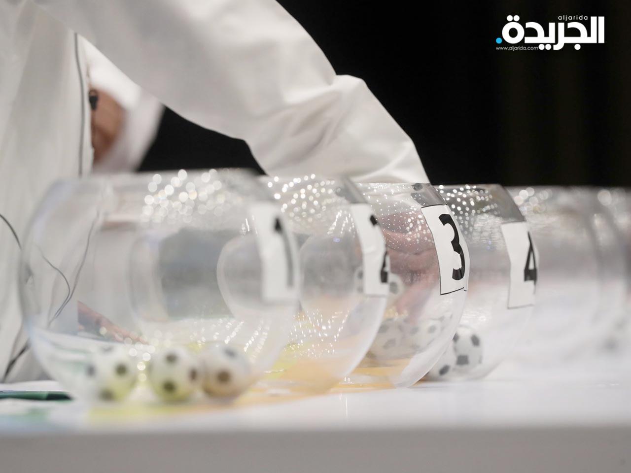 جانب من قرعة البطولة الآسيوية لكرة اليد للرجال