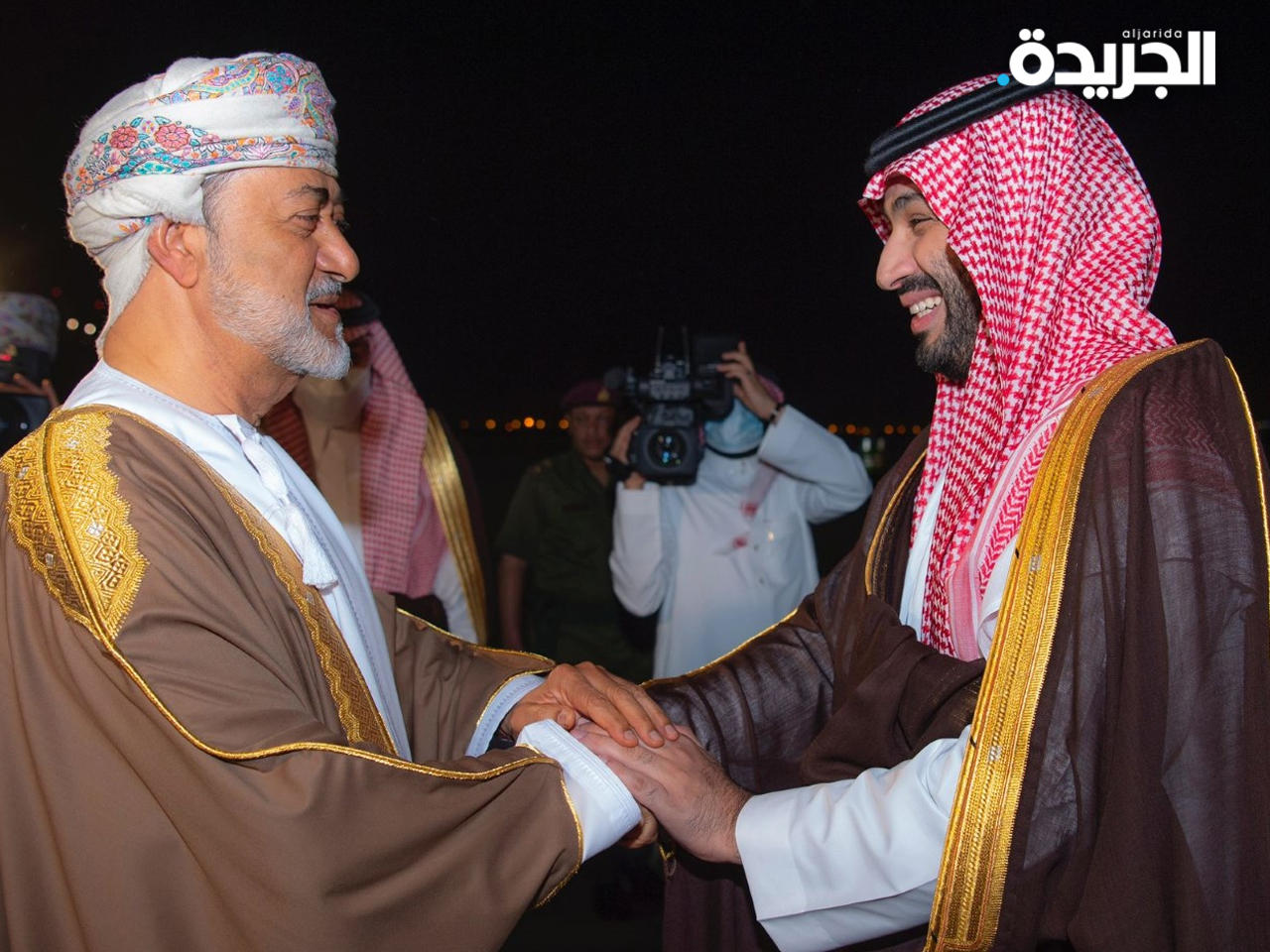 سلطان عمان يستقبل ولي العهد السعودي