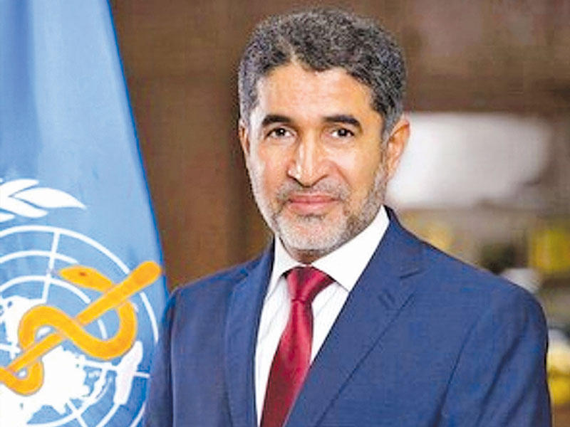 المدير الإقليمي لشرق المتوسط في منظمة الصحة العالمية د. أحمد المنظري 