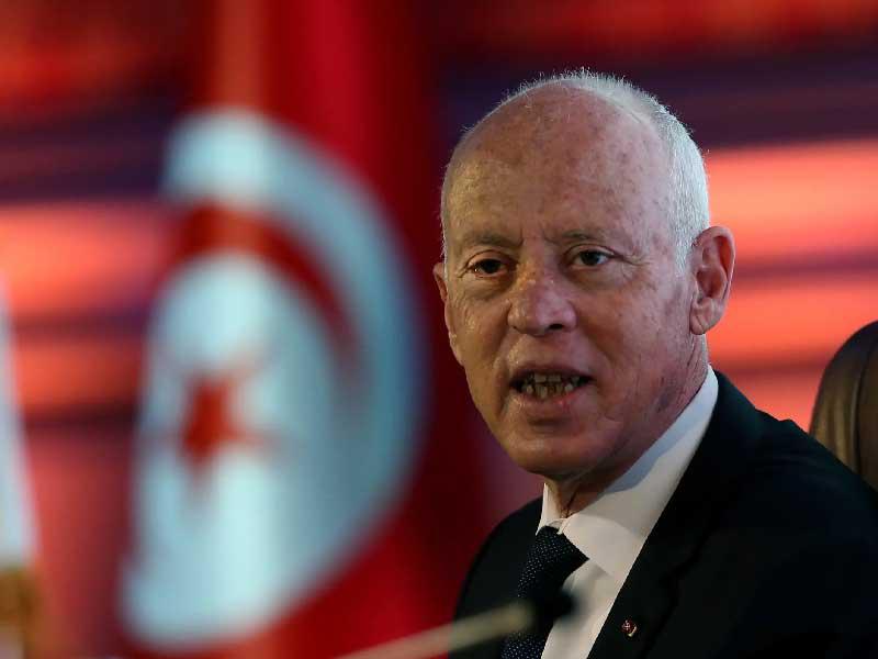 الرئيس التونسي قيس سعيد