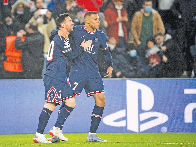 مبابي وميسي