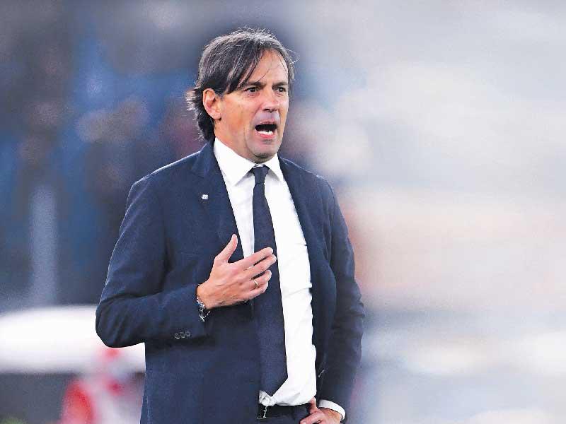 مدرب إنتر ميلان الإيطالي سيموني إنزاغي