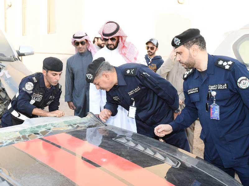 ضبط نصف سيارة تعد للتركيب على نصف آخر 