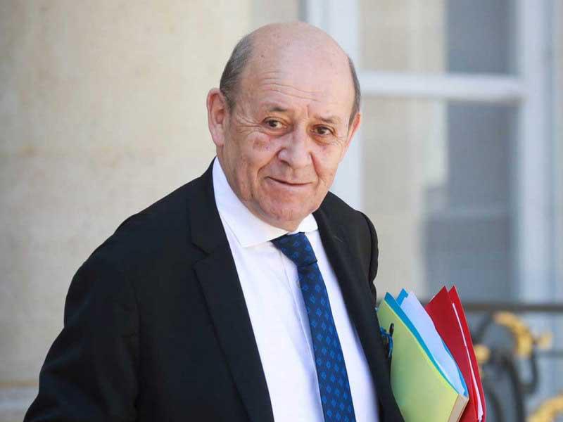 وزير الخارجية الفرنسي جان إيف لودريان