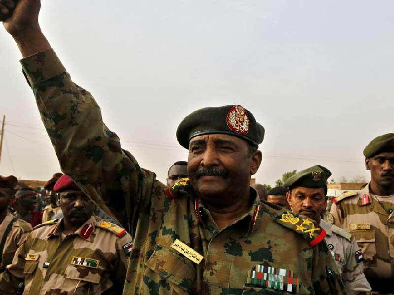 رئيس مجلس السيادة الانتقالي السوداني  الفريق أول عبدالفتاح البرهان