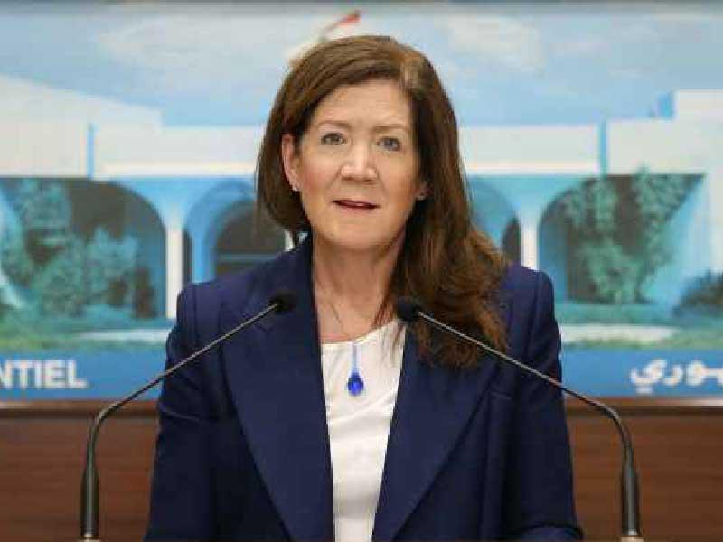 سفيرة ​الولايات المتحدة​ في لبنان ​دورثي شيا​