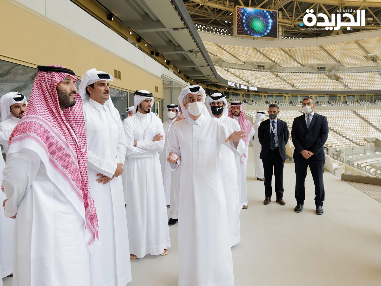 جانب من الزيارة