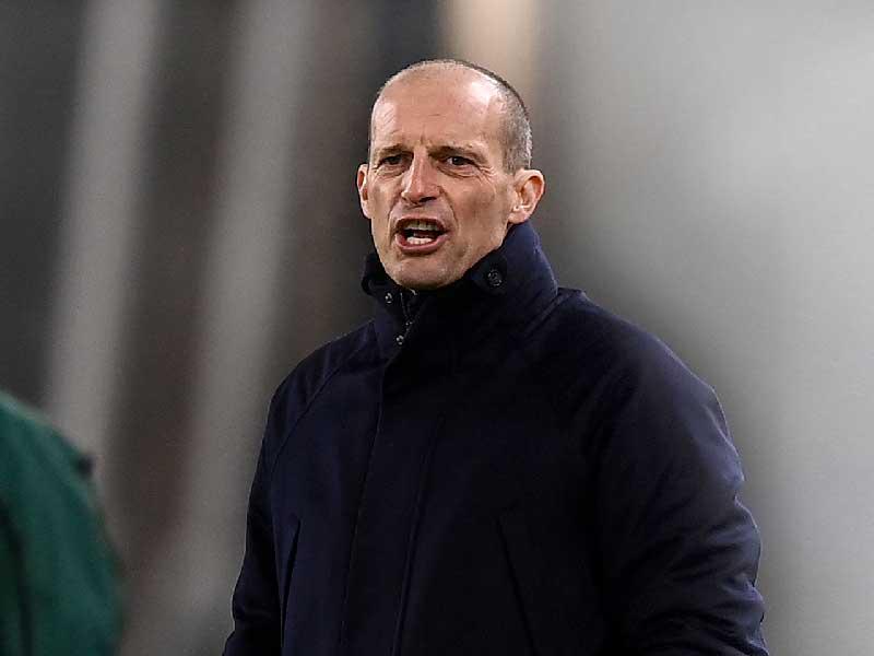 ماسيميليانو أليغري المدير الفني لفريق يوفنتوس الإيطالي لكرة القدم 