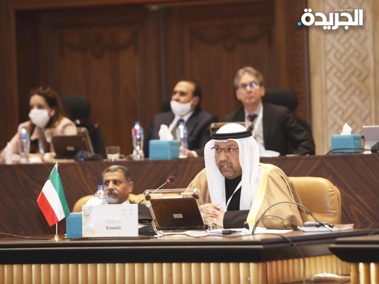 وكيل وزارة التربية ورئيس الوفد المشارك أ. د. علي اليعقوب