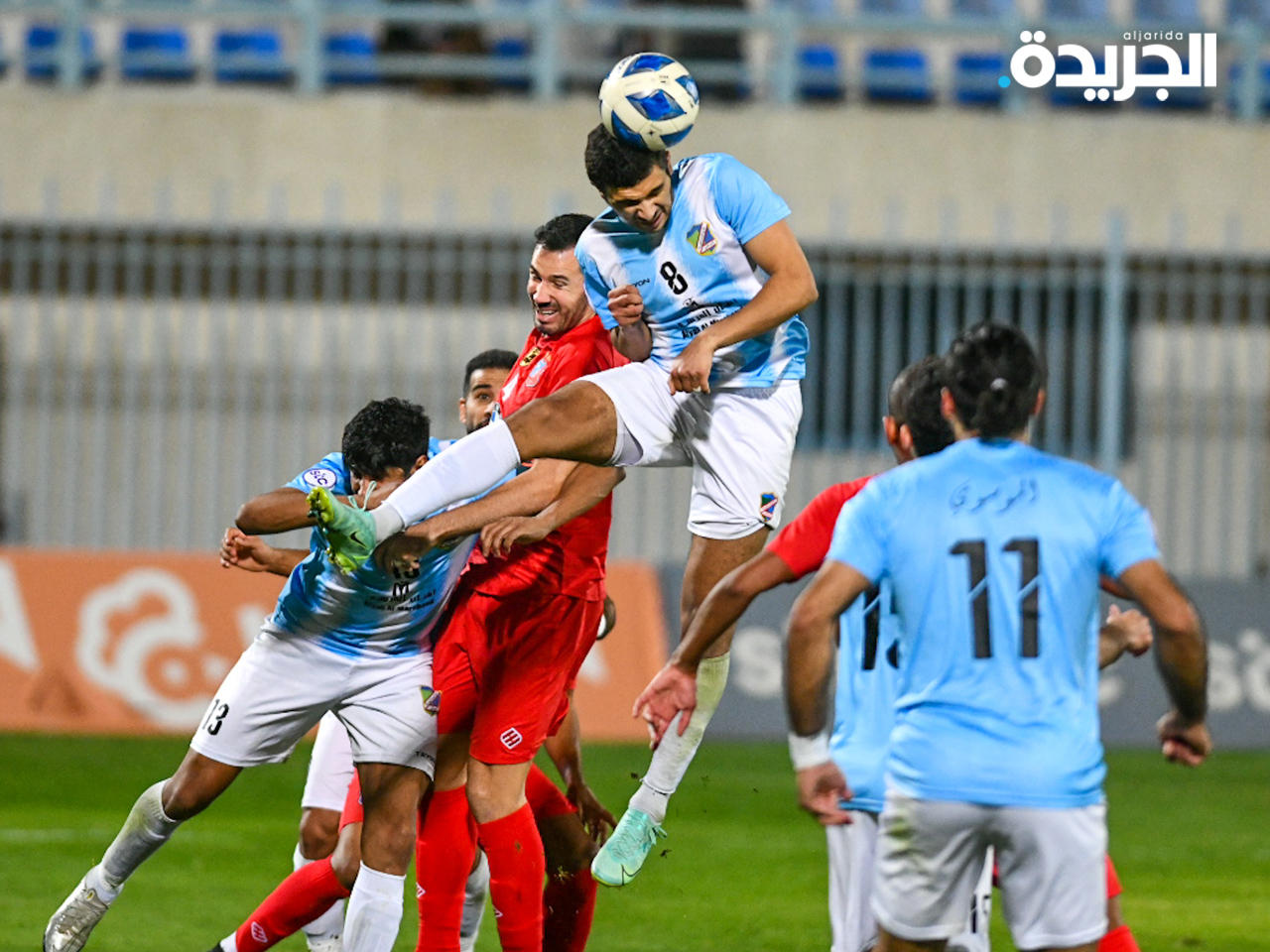 جانب من المباراة