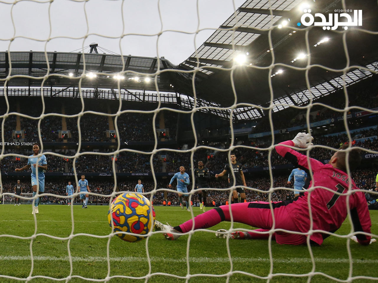 جانب من المباراة