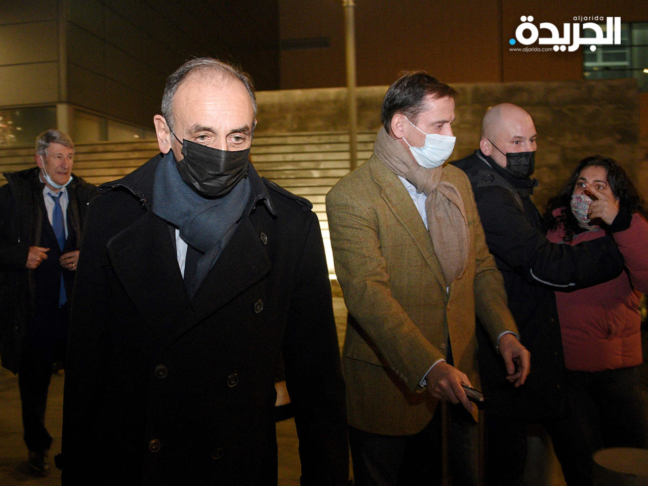 زمور خلال زيارته أرمينيا