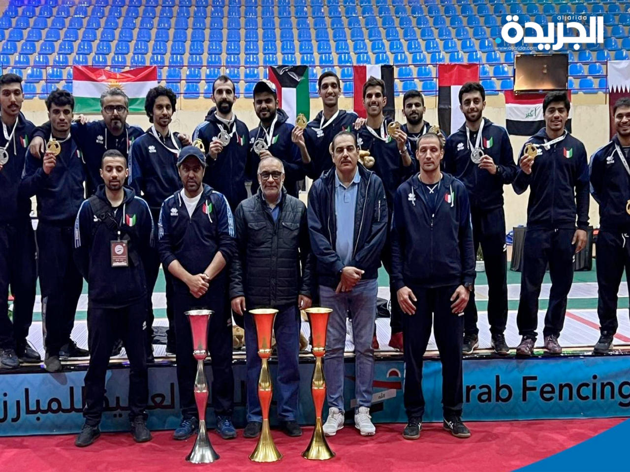 أبطال الفريق الكويتي