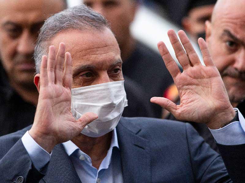 رئيس مجلس الوزراء العراقي مصطفى الكاظمي