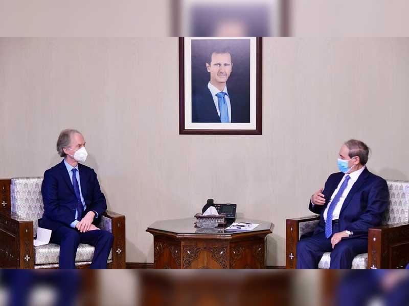 زيارة المبعوث الأممي إلى سورية، غير بيدرسون