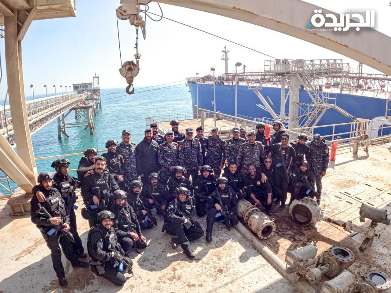 جانب من التمرين