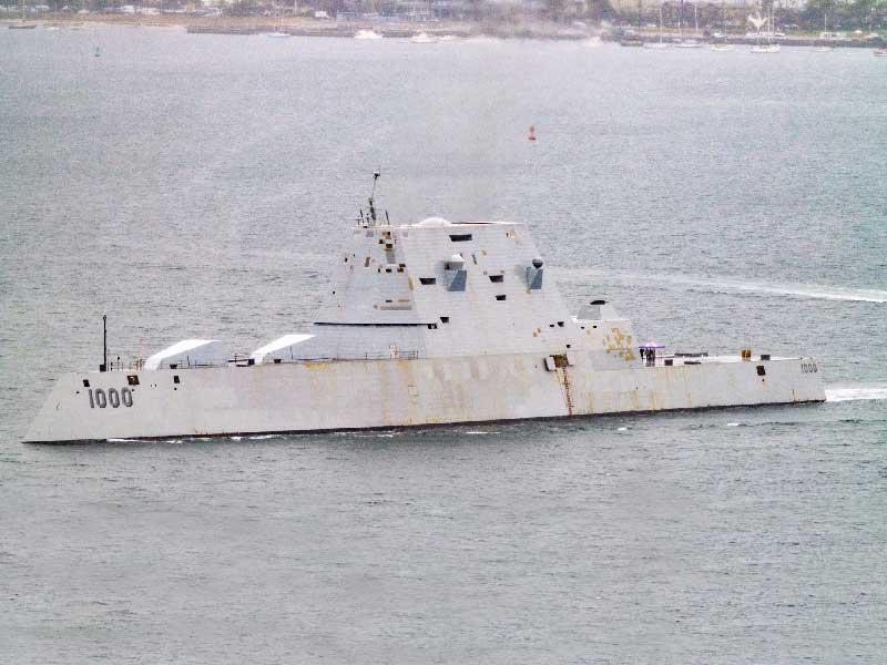 المدمرة الأميركية الشبح DDG-1000 من طراز Zumwal