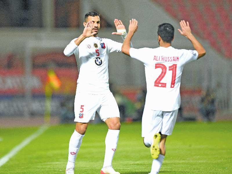 الهاجري وعلي حسين من أوراق الأبيض الرابحة