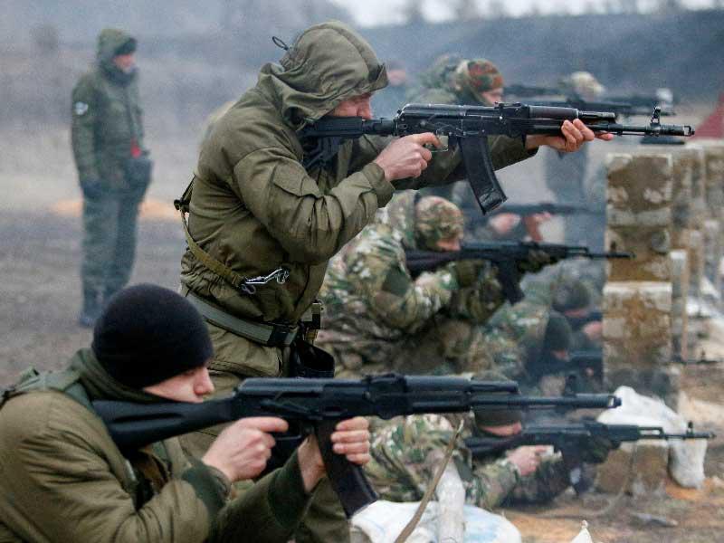 جانب من المناورات العسكرية 